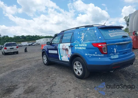 2013 Ford Explorer from USA, damaged, VIN 1FM5K7B97DGC50123